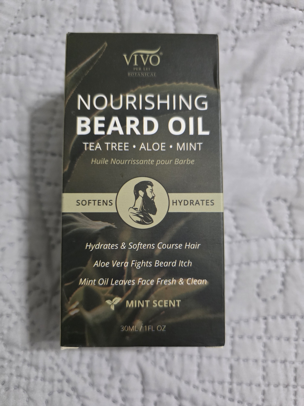 VIVO Nourishing Beard Oil - Black & Gold